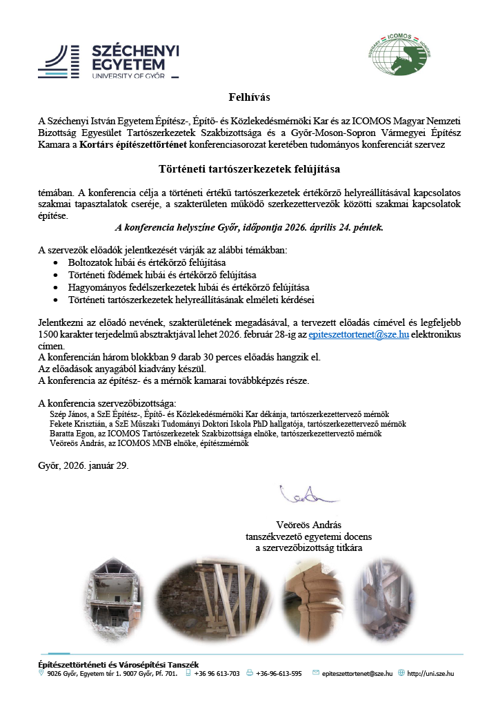 Konferencia felhívás